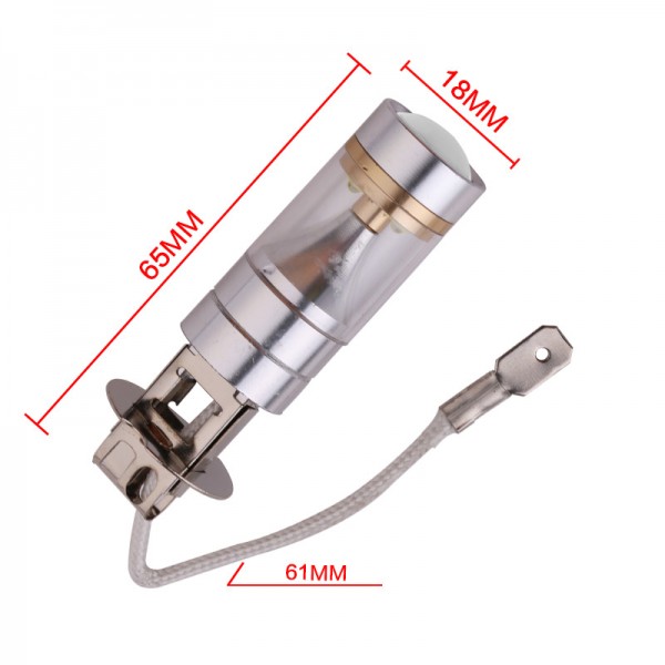2525 6SMD H3 car motorcycle led fog driving light lamp bulb