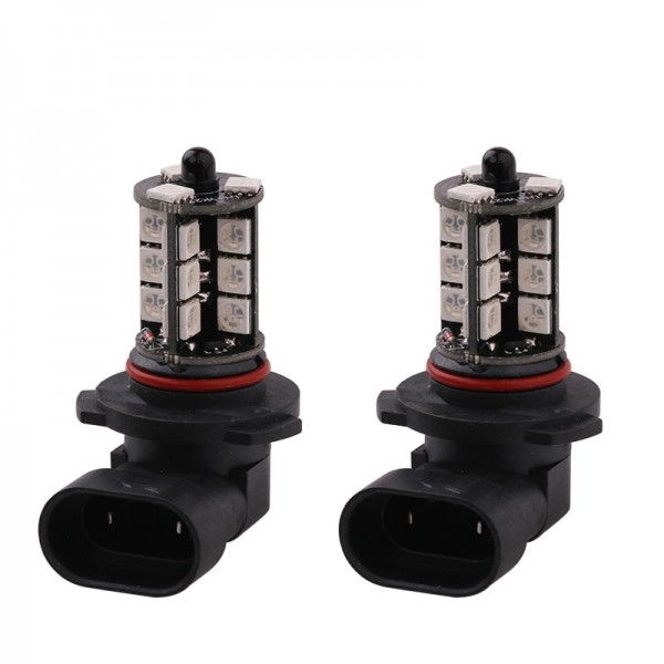 27SMD DC12V multi-color RGB 5050 HB4 9006 LED fog lights