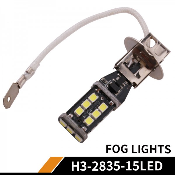 2835 15SMD h3 led fog light bulb