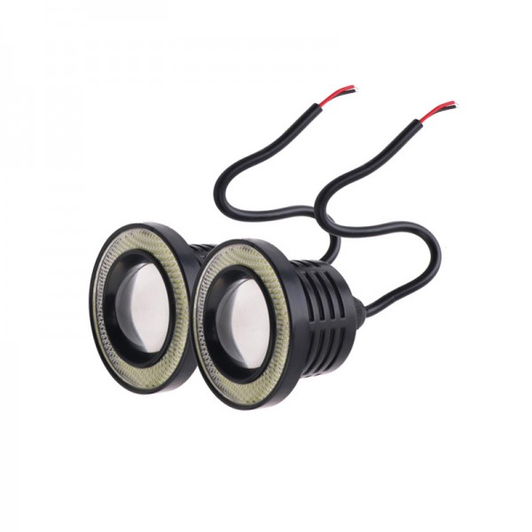 3 inch car accessories auto fog light with angel eye