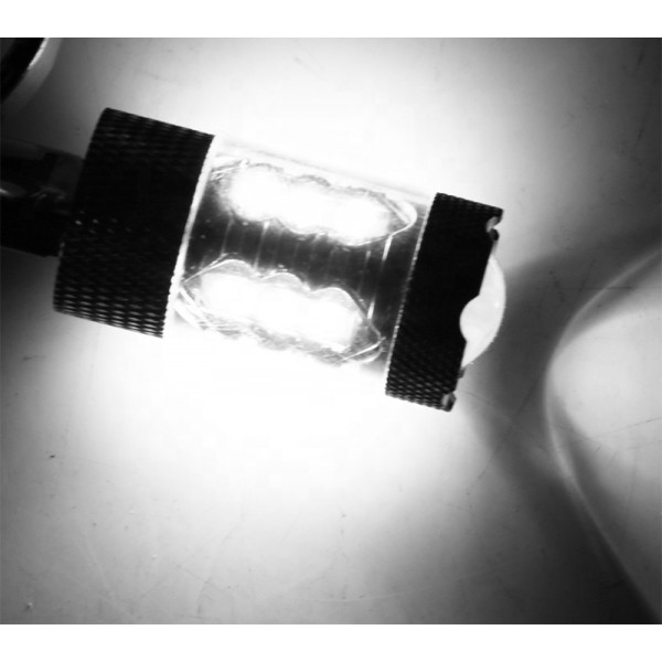 80W H16 2835 16SMD LED Bulbs Fog Lights 