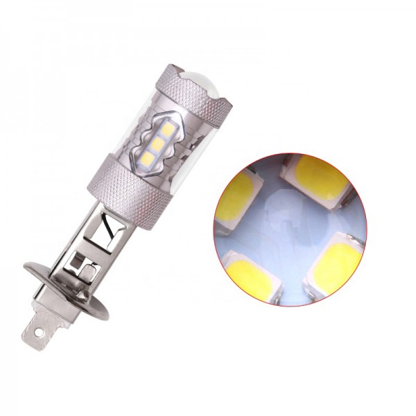 H1 2835 16SMD 80W 6000K Headlight Fog Lights 