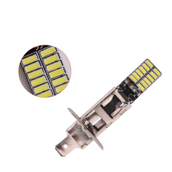 H1 Canbus 4014 24 SMD Car Fog Light 