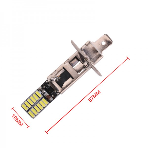 H1 Canbus 4014 24 SMD Car Fog Light 