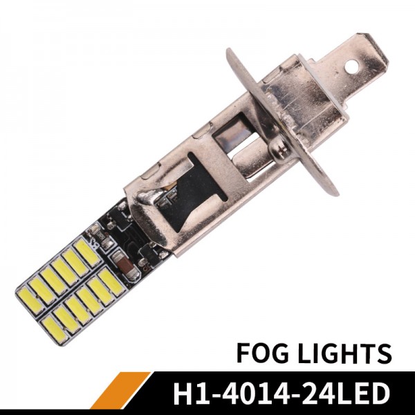 H1 Canbus 4014 24 SMD Car Fog Light 
