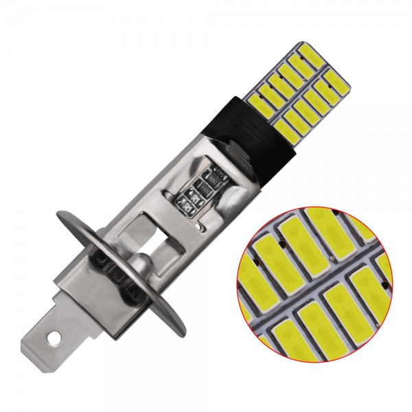 H1 H3 front back fog lamp car led