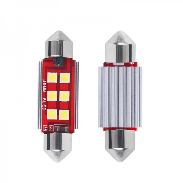 12V 24V canbus led festoon 3030 6SMD 36mm 39mm 41mm  bulbs