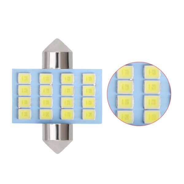 2835 16SMD 31mm 36mm 39mm 41mm led  festoon bulb