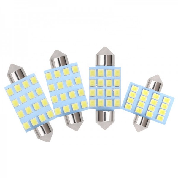 2835 16SMD 31mm 36mm 39mm 41mm led  festoon bulb