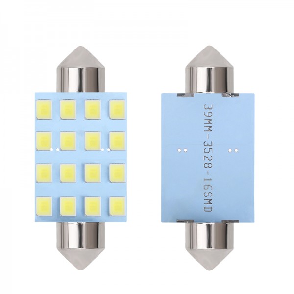 2835 16SMD 31mm 36mm 39mm 41mm led  festoon bulb