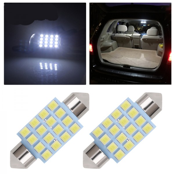 2835 16SMD 31mm 36mm 39mm 41mm led  festoon bulb