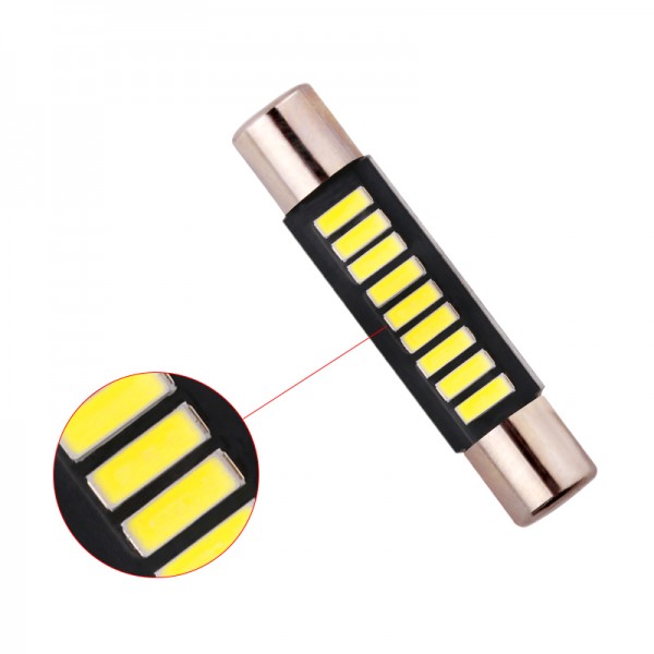 29MM 31MM 4014smd 9 LED festoon bulb