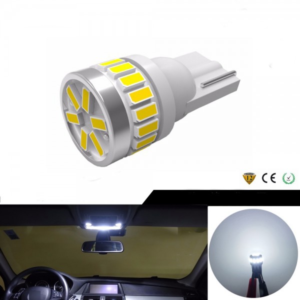 Car LED Interior Light T10 Accessories Wholesale 12V 240LM W5W 194 501 Auto Dome Reading Lamps White Yellow Red Blue