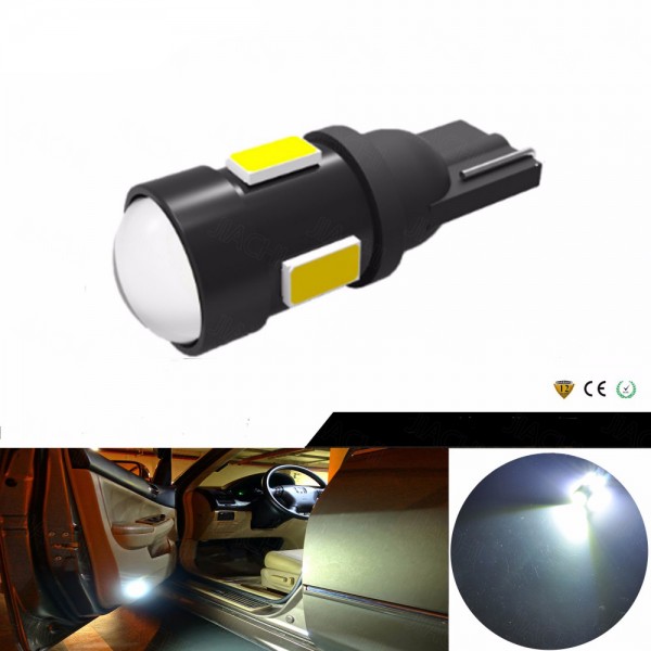 T10 LED Xenon 5730 Chips 6 SMD 5W5 194 168 Auto Wedge Clearance Lamps Super Bright 12V 240LM White Car Accessories