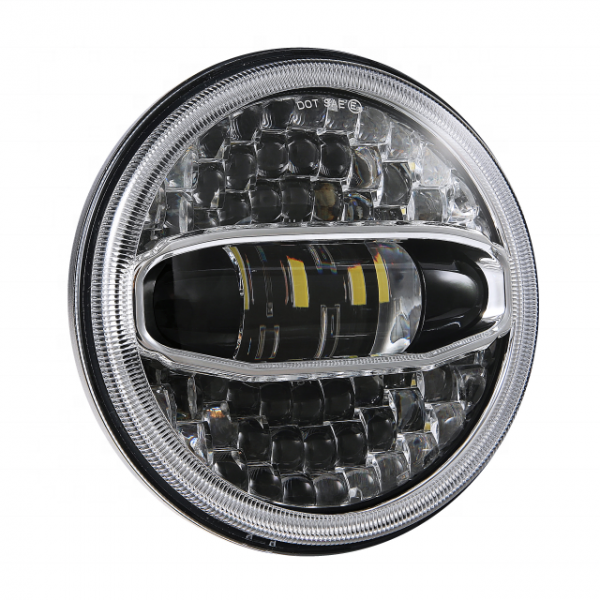 7 Inch Round Led Headlight 108W For Jeep Wrangler JK Yamaha Ford Lada Niva 4x4