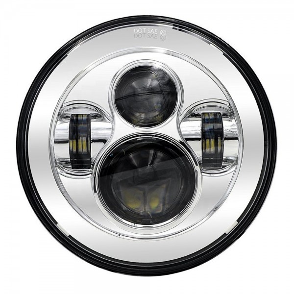 7 inch h4 led motorcycle headlight 0sram led For jeep wrangler jk parts car led headlamps 