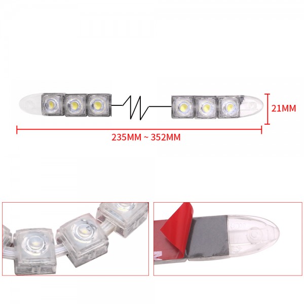  14 LED DC 12V Daytime Running Light DRL 