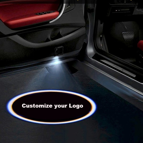 Car Ghost Shadow Light For SEAT Car Front Door Welcome Light