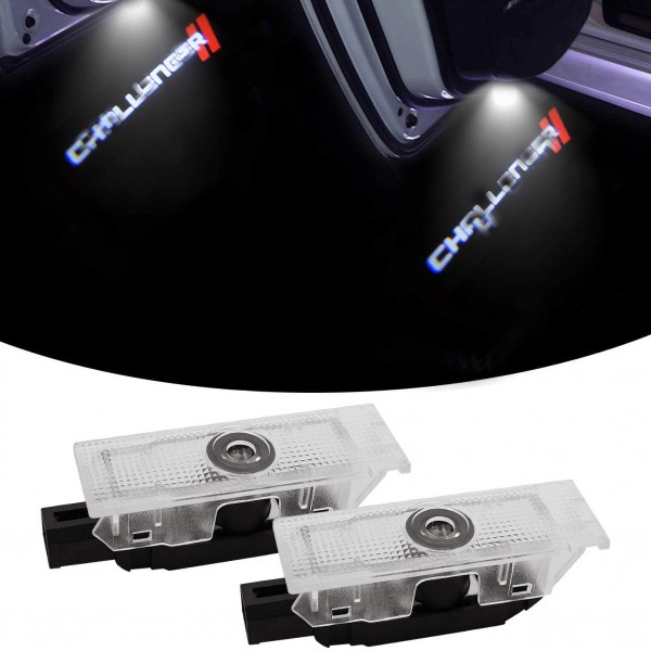 Car Door Welcome Light for Dodge Challenger Hellcat SRT RT Scat Pack