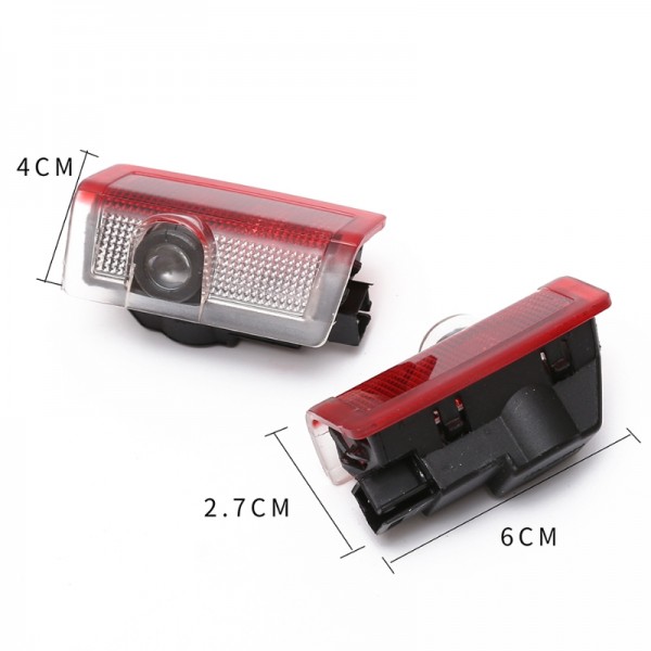 Led Logo Light Car Door Shadow Projector For Brabus ML Class Car Door Logo Light