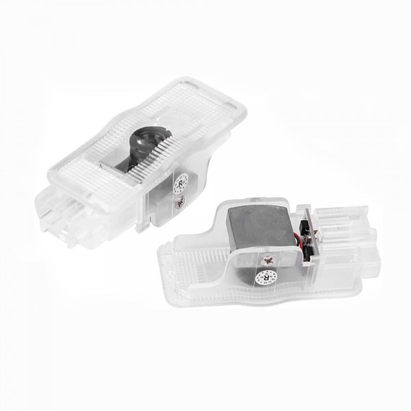 Wireless Led Door Courtesy Light With Car Logo for peugeot 508 408 3008 5008 CRZ 406 