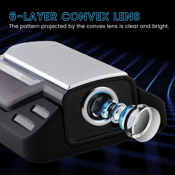 Newest Sequential Welcome Lamp Logo Laser Projector Warning Light Wireless car door courtesy Ghost Shadow Light 