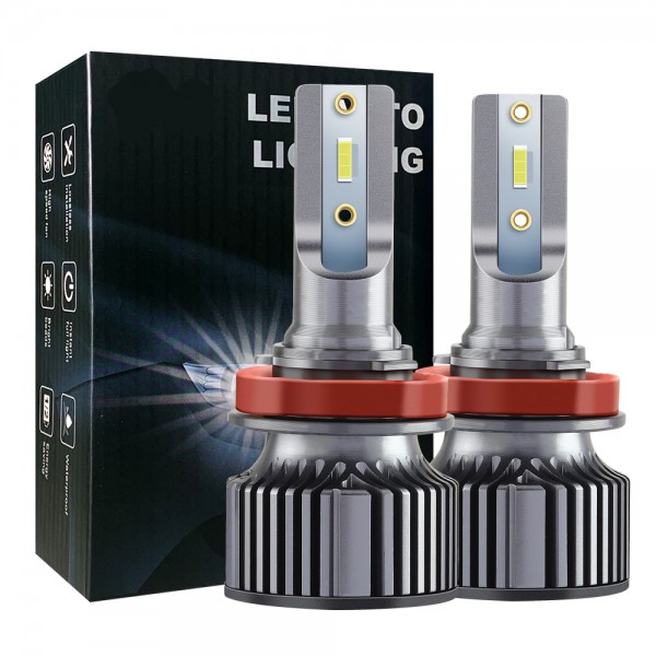 h4 led headlight bulb for car h7 led canbus no error mini h11 led car lamp H1 H8 H9 9005 9006 HB3 HB4 LED Bulbs Turbo 12v