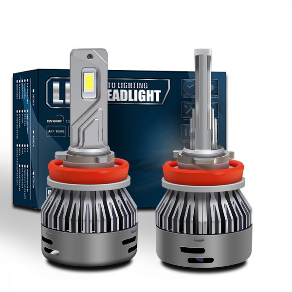 Car Lights LED 65W 16000LM H7 H4 H11 LED Lamp for Headlight Bulbs H1 H8 H9 9005 9006 Turbo H7 LED Bulb 12V 24V truck/van