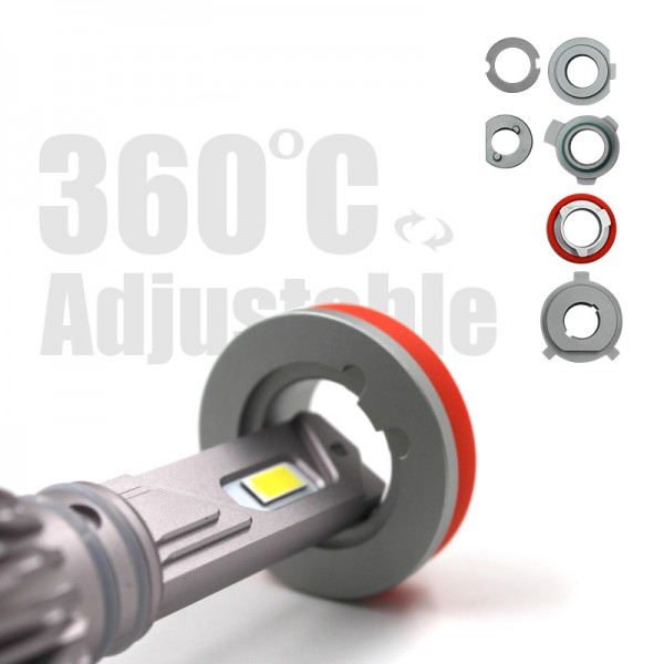 Car Lights LED 65W 16000LM H7 H4 H11 LED Lamp for Headlight Bulbs H1 H8 H9 9005 9006 Turbo H7 LED Bulb 12V 24V truck/van