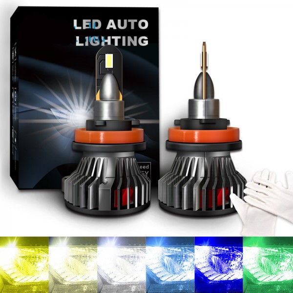 LED car lights 3000k/4300k/5000k/6000k/8000k/12000k headlights auto ice lamp light bulbs H4/H7/H1/H3/H11/9005/9012/5202