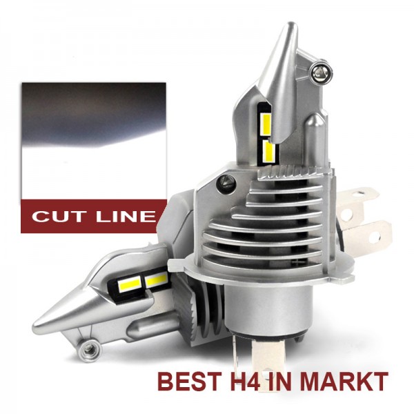 H4/9003/HB2 LED car headlight bulbs 12V 24V 70W 11600LM led lamps for auto high beam dipped beam fog lights motocycle h4