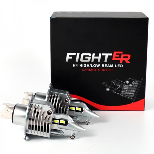 H4/9003/HB2 LED car headlight bulbs 12V 24V 70W 11600LM led lamps for auto high beam dipped beam fog lights motocycle h4
