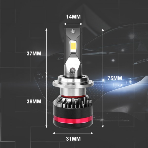 LED Headlight 25000LM High Bright D4S H7 H11 9005 9006 H8 H9 HB3 HB4 CSP Chips 60W Original Ballast Plug&Play Bulbs