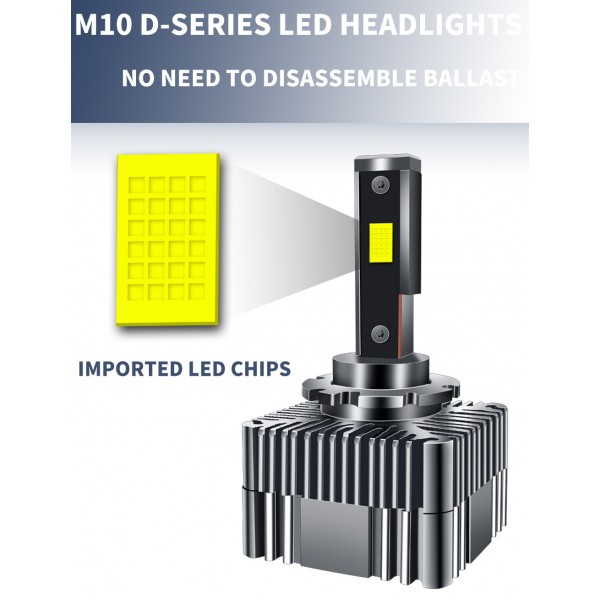 D1S/R D2S/R D3S/R D4S/R  D5S D8S LED Headlight With CANBUS Error Free
