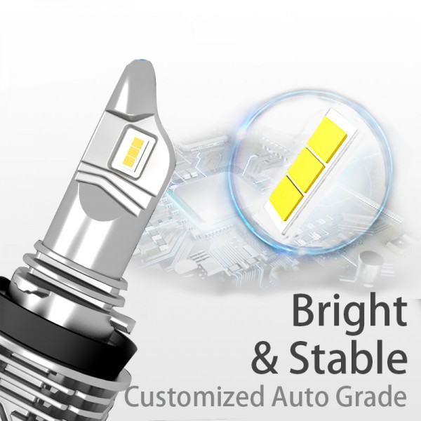  led car fog lamp 1:1 as original bulb 12V motorcycle/auto fog lights headlight H7 H11 9005 9006 H4 880 881 5202 9004 9007