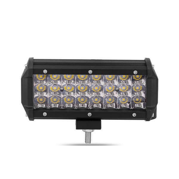 Ultra bright Automobile led working light 72W led roof light concentrated led auxiliary light bar