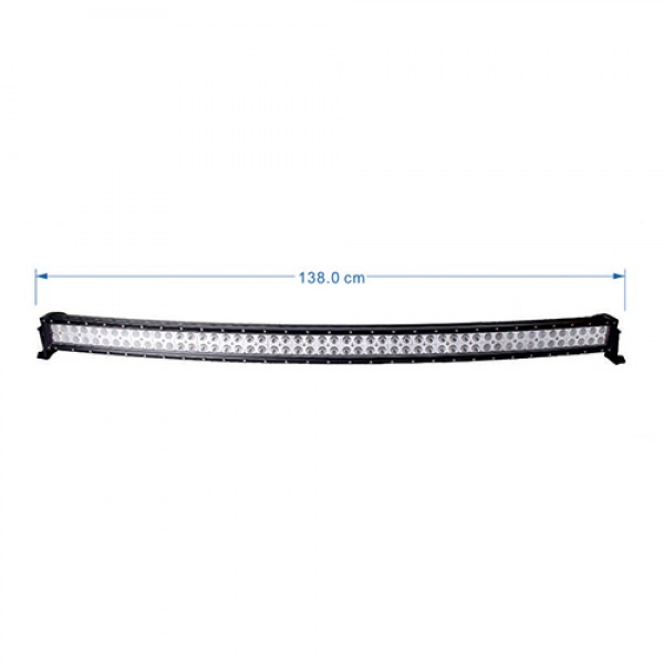 300W 52 inch Curved Double-Row LED Light Bar