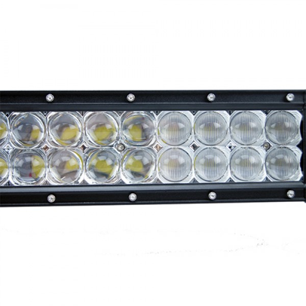 120W 22Inch Straight Double-Row LED Light Bar with 5D Lens