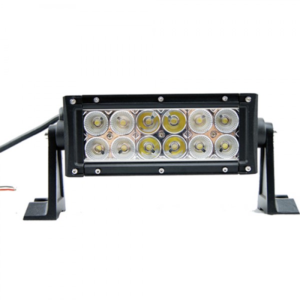 36W 8Inch Straight Double-Row LED Light Bar 