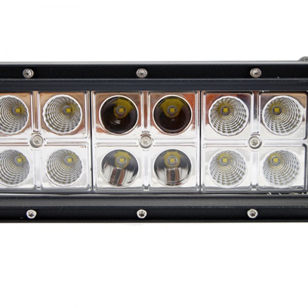 36W 8Inch Straight Double-Row LED Light Bar 