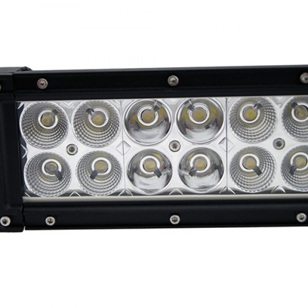 36W 8Inch Straight Double-Row LED Light Bar 