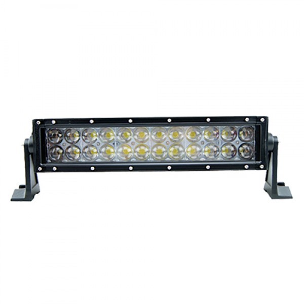 72W 14Inch Straight Double-Row LED Light Bar with 4D Lens