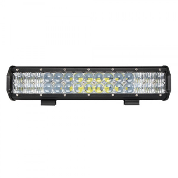 90W 14 inch Straight Double-Row LED Light Bar with 5D Lens