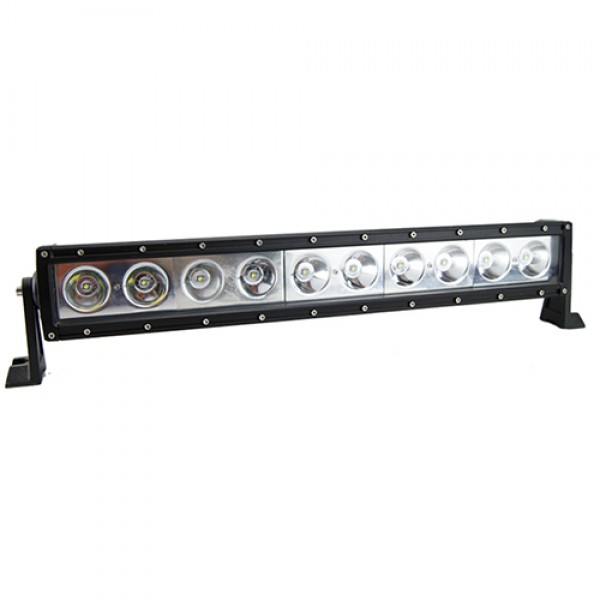 100W 22inch Straight Single-Row LED Light Bar