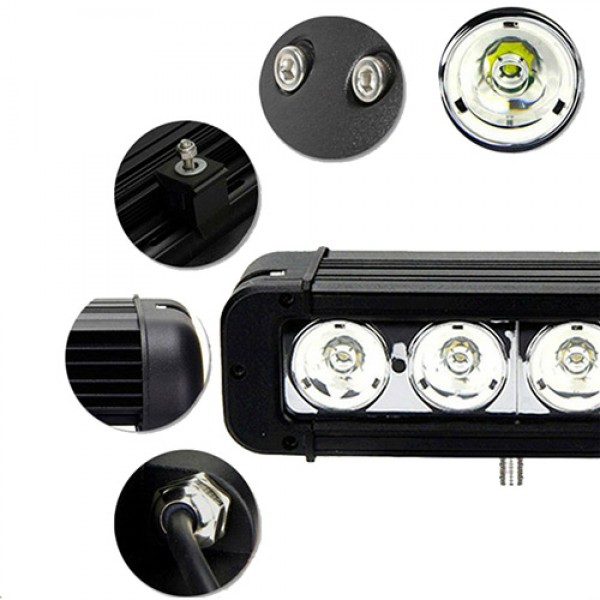 120W 20inch Straight Single-Row LED Light Bar