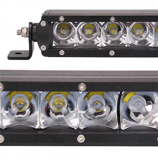 120W 25Inch Slim-Size Straight Single-Row LED Light Bars 