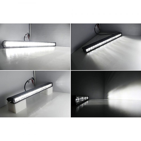 120W 25Inch Slim-Size Straight Single-Row LED Light Bars 