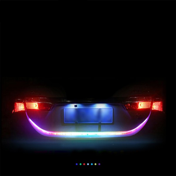 120mm LED Car Led Light Strips Running Turn Signal Colorful 