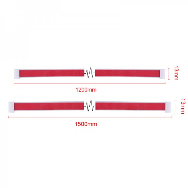 120mm LED Car Led Light Strips Running Turn Signal Colorful 