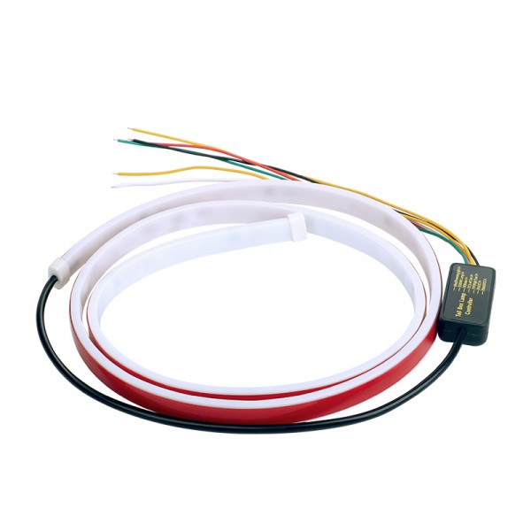120mm LED Car Led Light Strips Running Turn Signal Colorful 